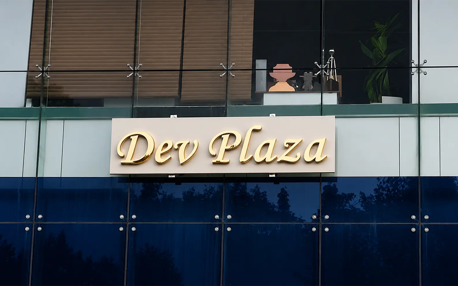 Metal 3D Channel Letters — Dev Plaza, Mumbai