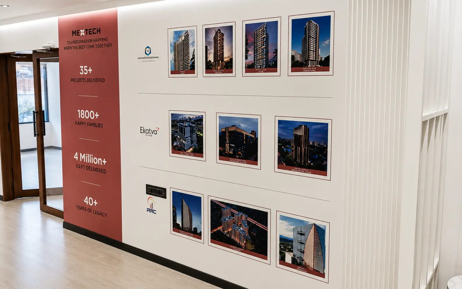 Wall Graphics — Mextech — Project Wall, Mumbai