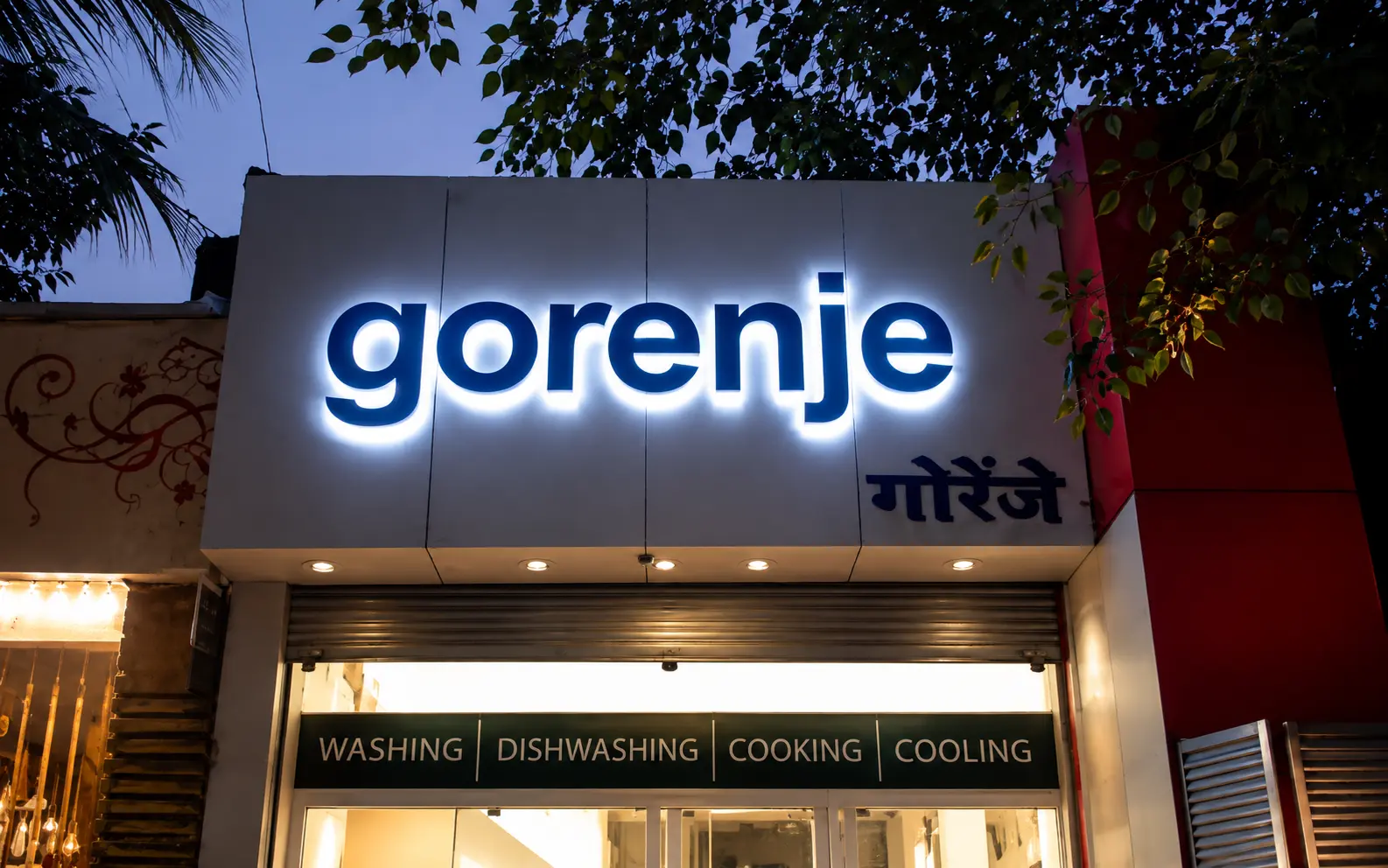 Backlit LED Sign — Gorenje, Mumbai