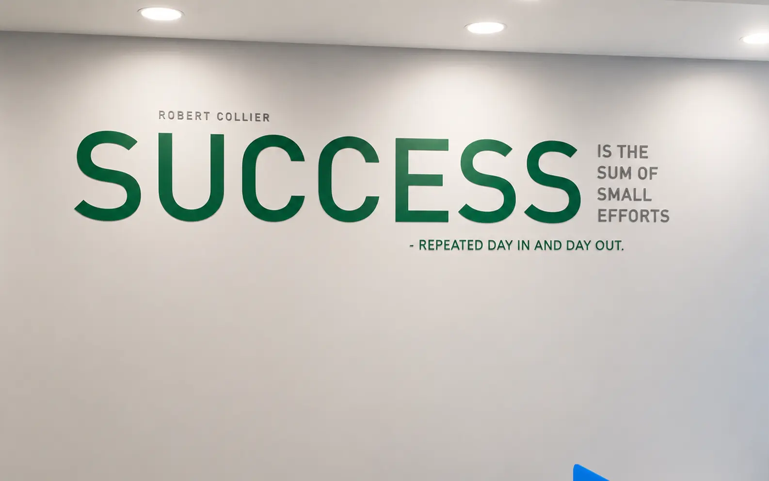 Wall Graphics — Success Is The Sum Of Small Efforts, Mumbai