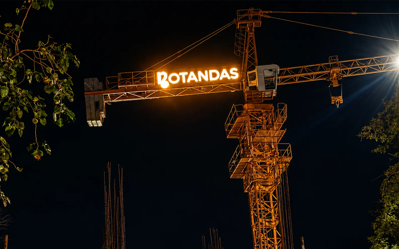 Crane Signs — Botandas, Mumbai