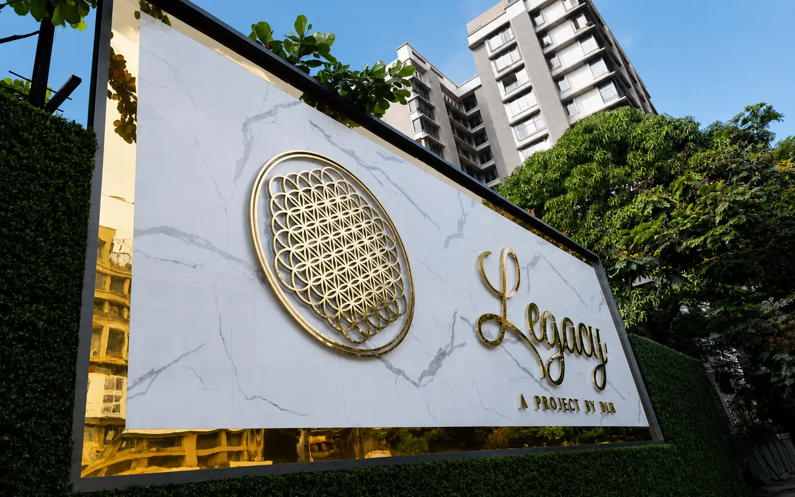 Metal 3D Channel Letters — Legacy — A Project by DLH, Mumbai