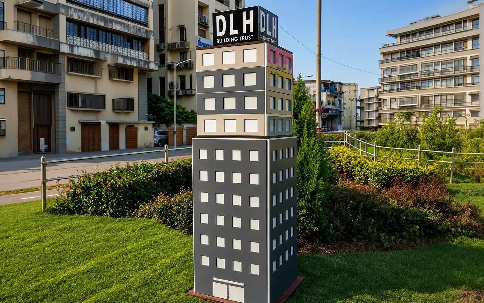 Pylons — DLH — Building Trust, Mumbai