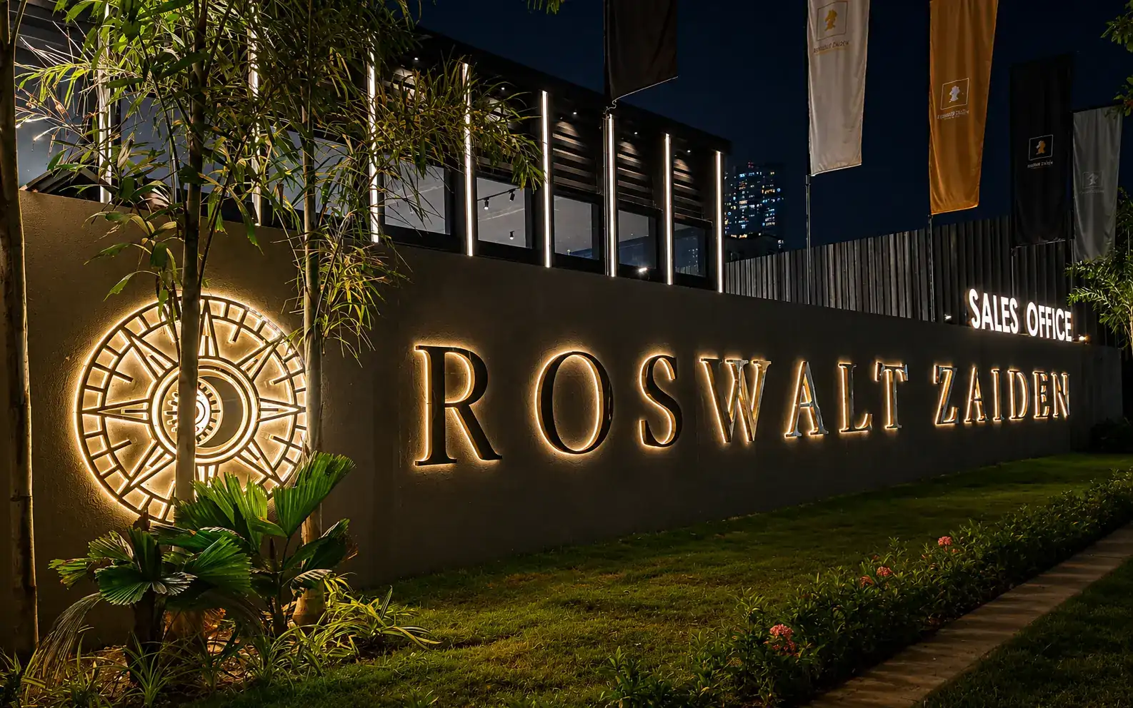 Backlit LED Sign — Roswalt Zaiden, Mumbai