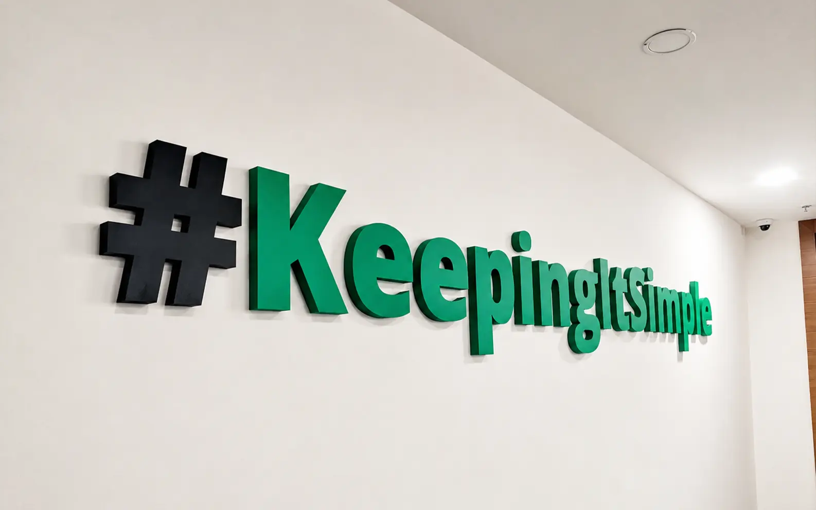 Office Signs — #KeepingItSimple, Mumbai
