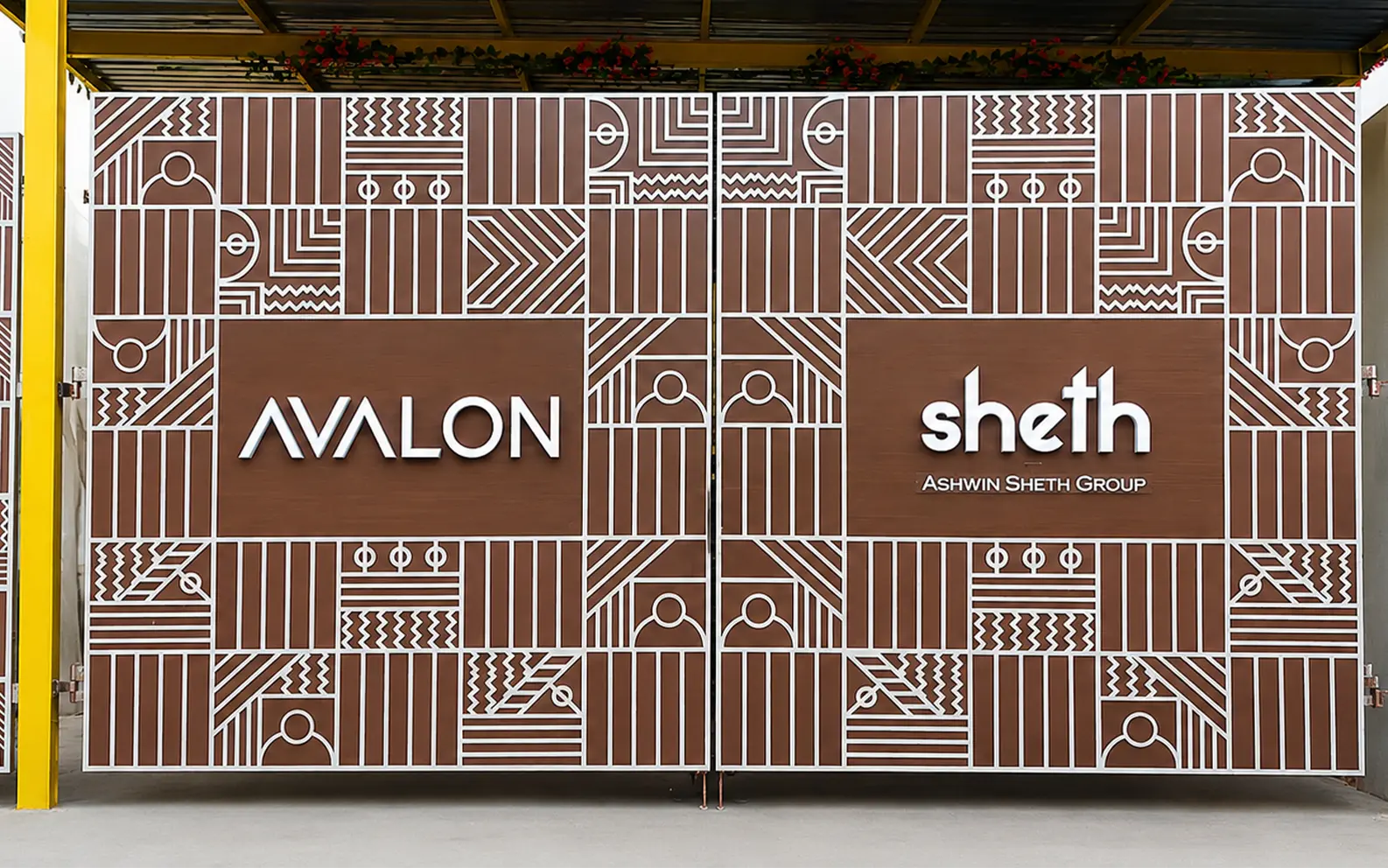Acrylic 3D Channel Letters — Avalon — Ashwin Sheth Group, Mumbai