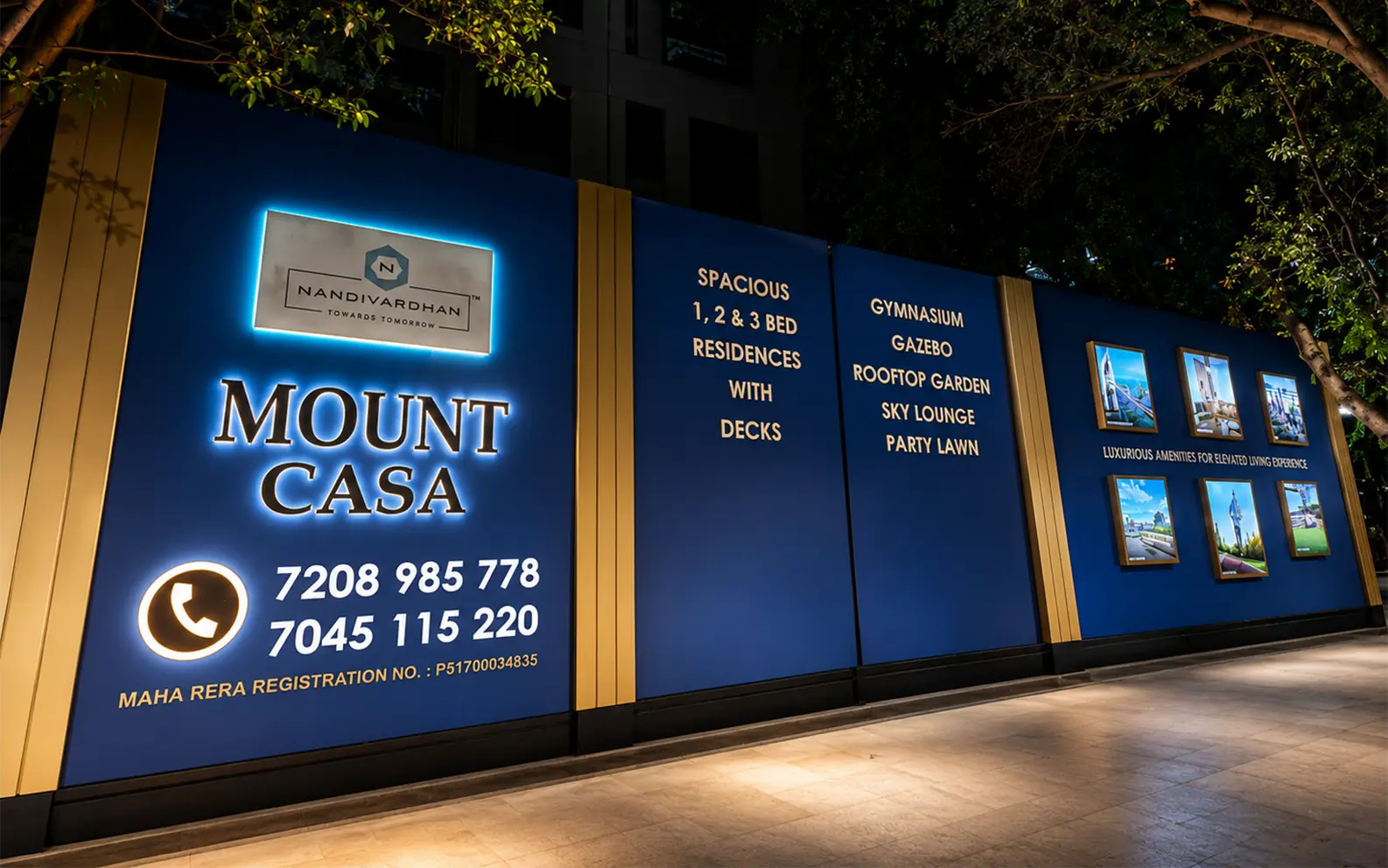 Facade Cladding — Mount Casa — Nandivardhan, Mumbai