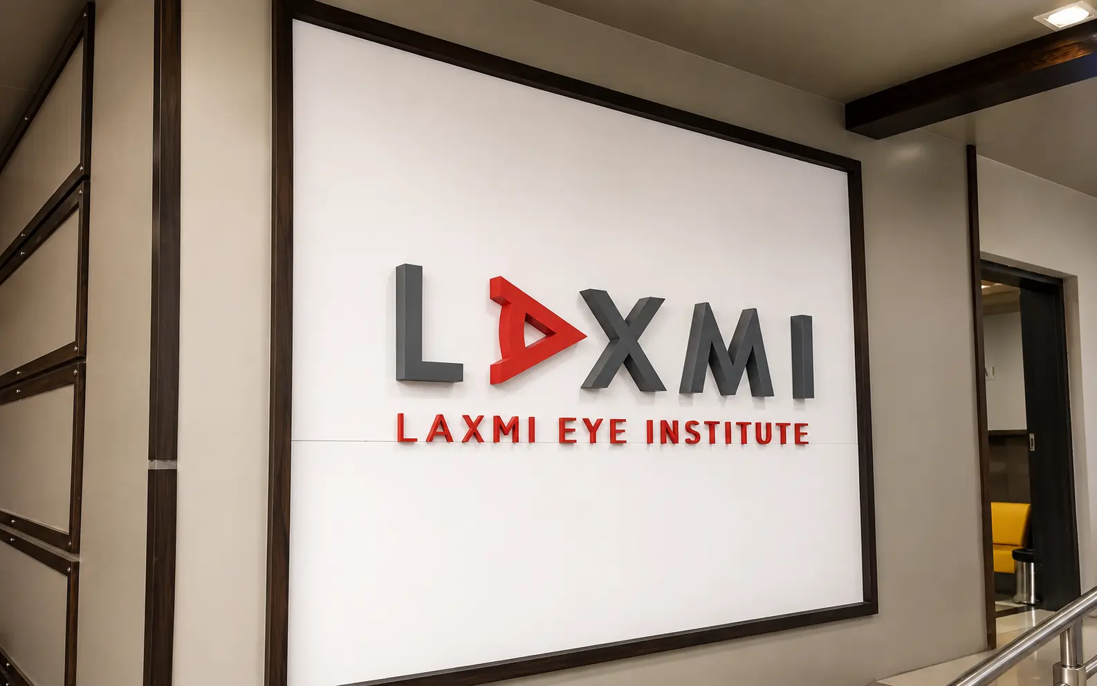 Office Signs — Laxmi Eye Institute, Mumbai