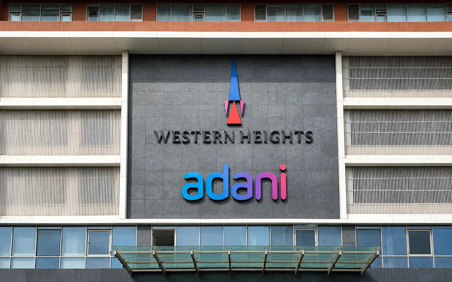 Acrylic 3D Channel Letters — Western Heights — Adani, Mumbai