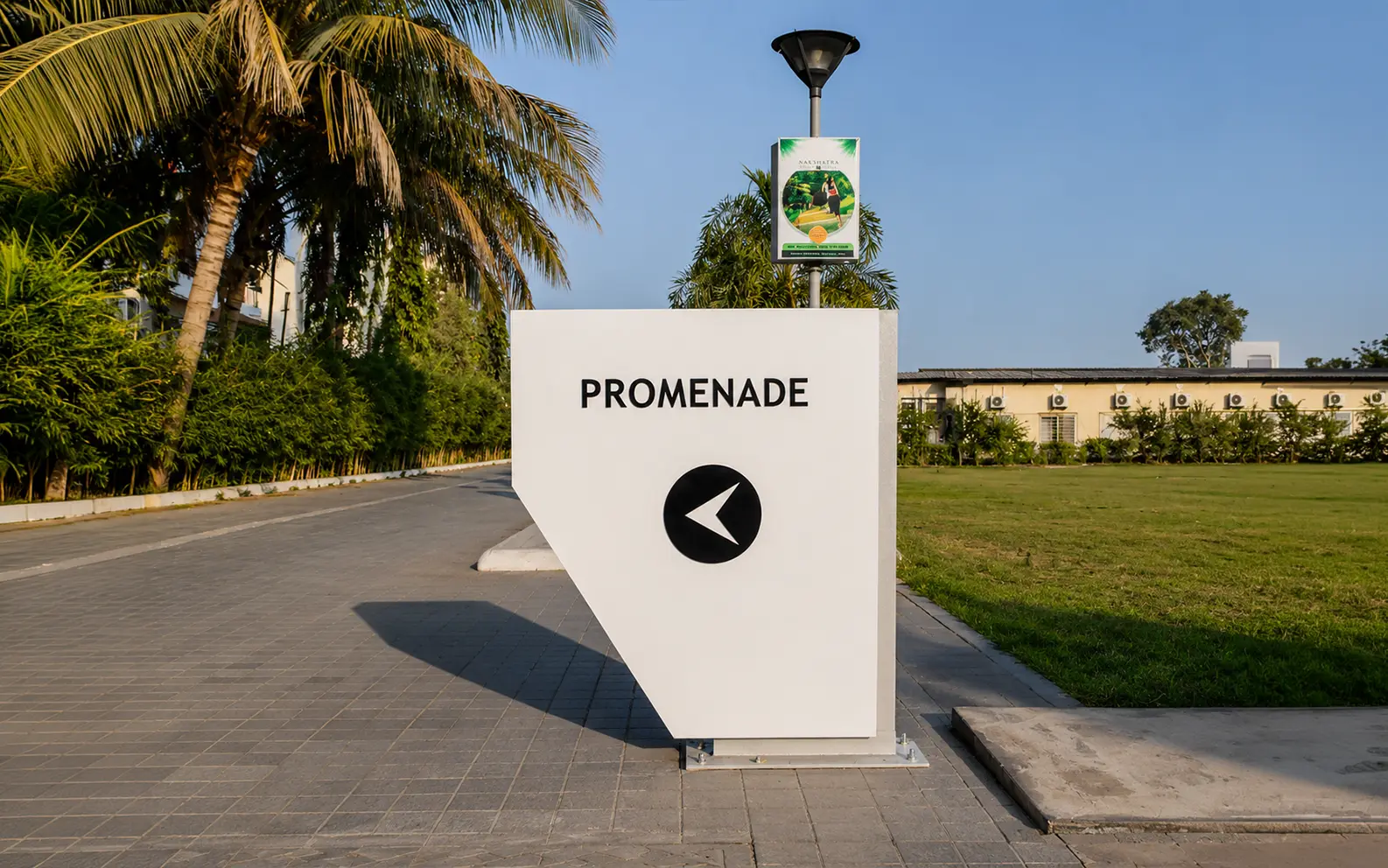 Pylons — Nakshatra — Promenade Wayfinding, Mumbai