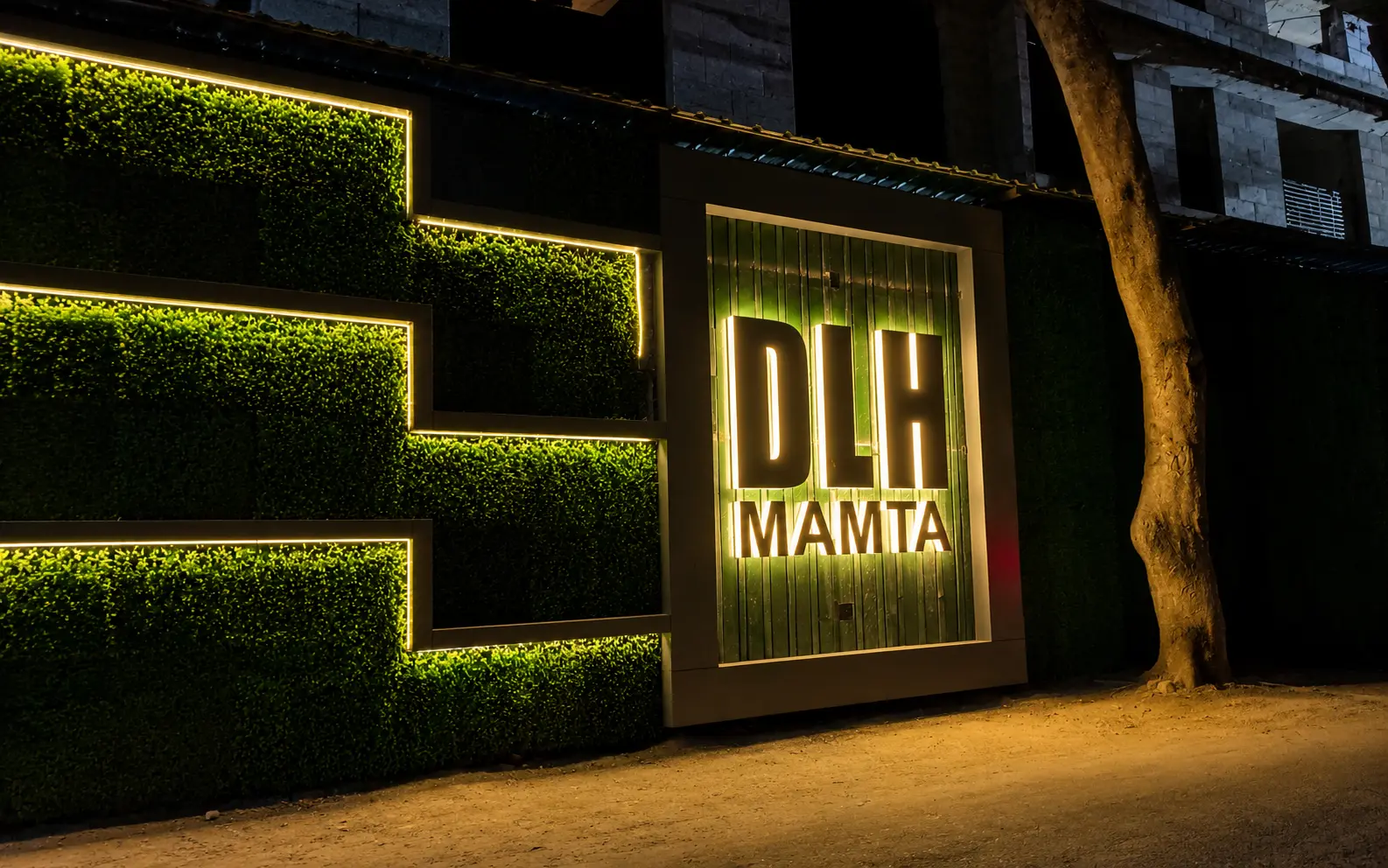 Backlit LED Sign — DLH Mamta, Mumbai