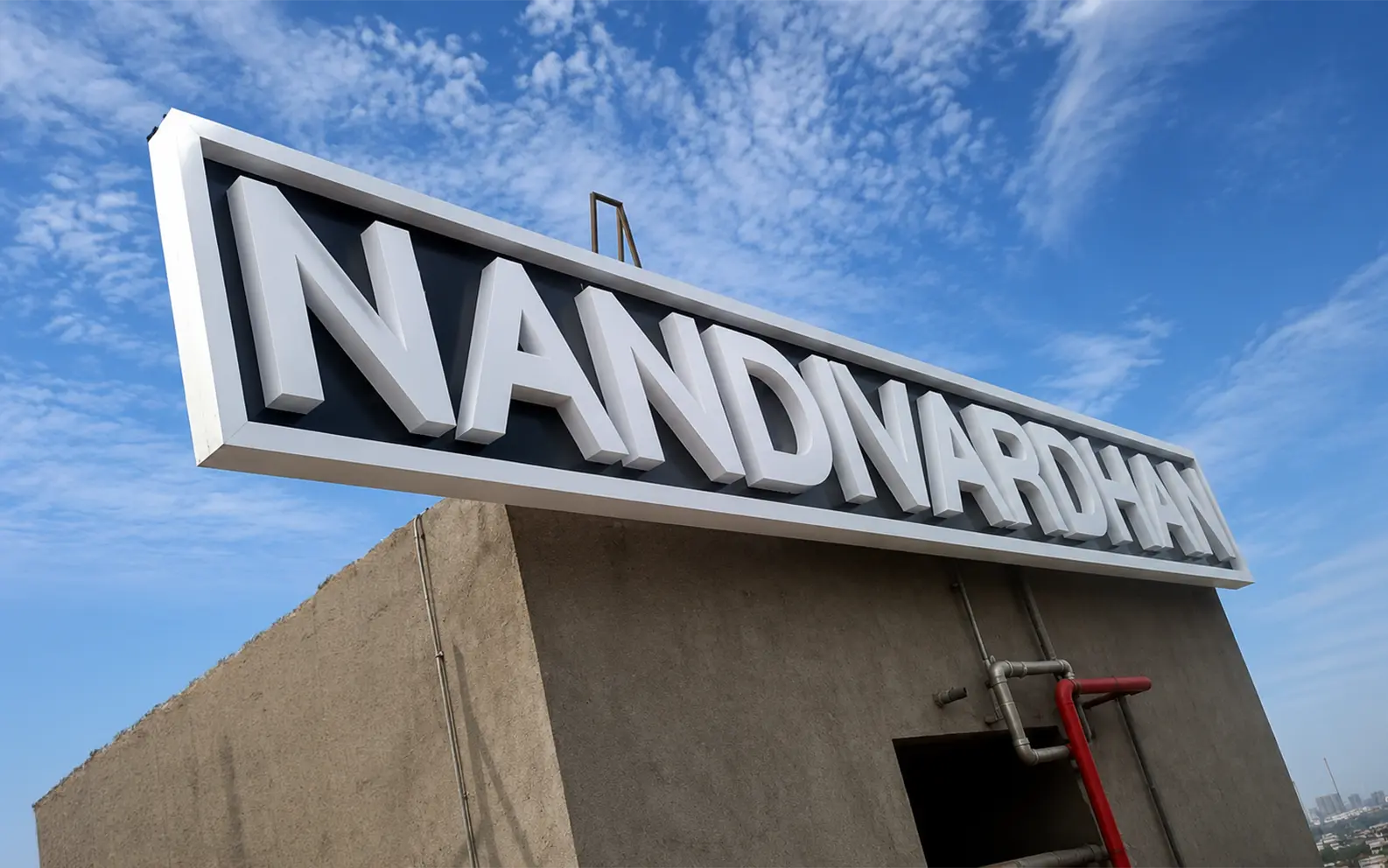 Acrylic 3D Channel Letters — Nandvardhan, Mumbai