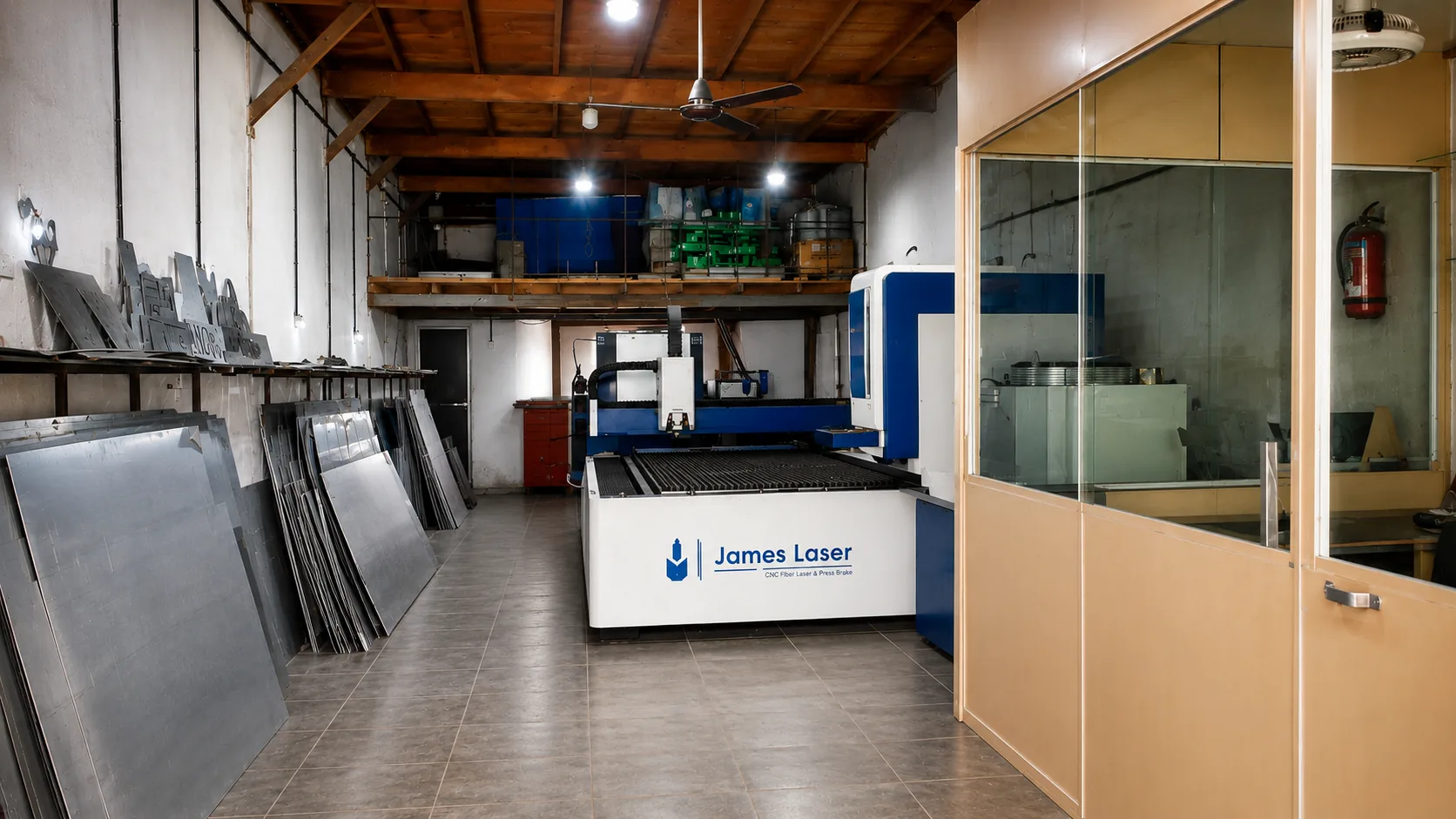 James Laser CNC fiber laser and sheet metal workshop at Sigma Enterprises, Mumbai