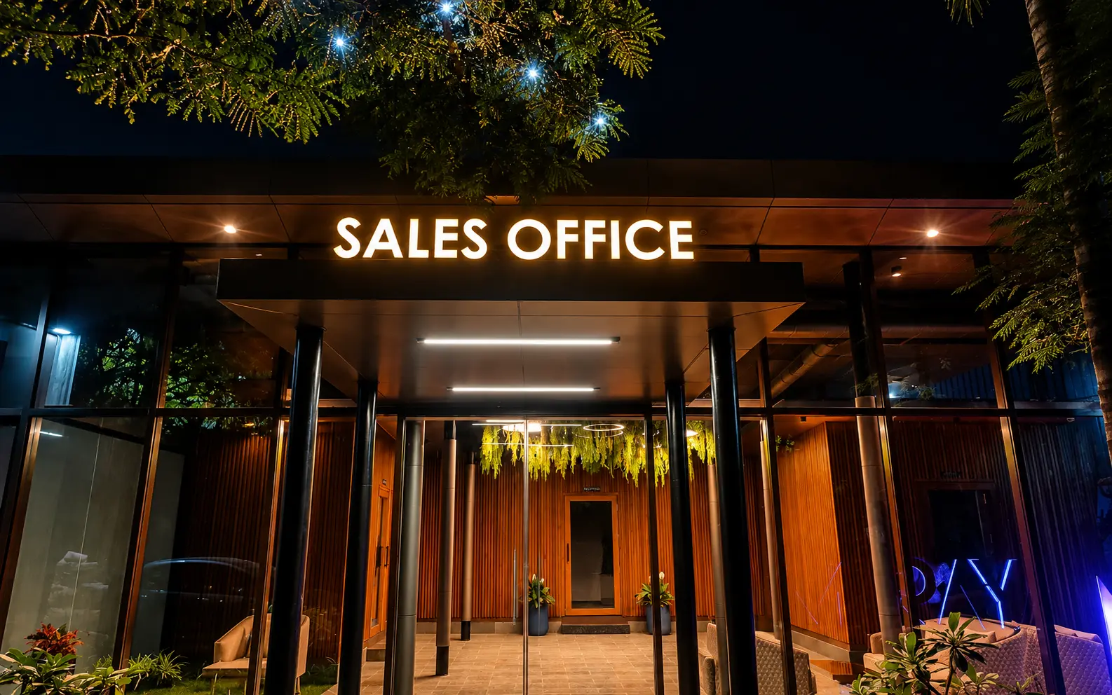 Frontlit LED Sign — Sales Office, Mumbai