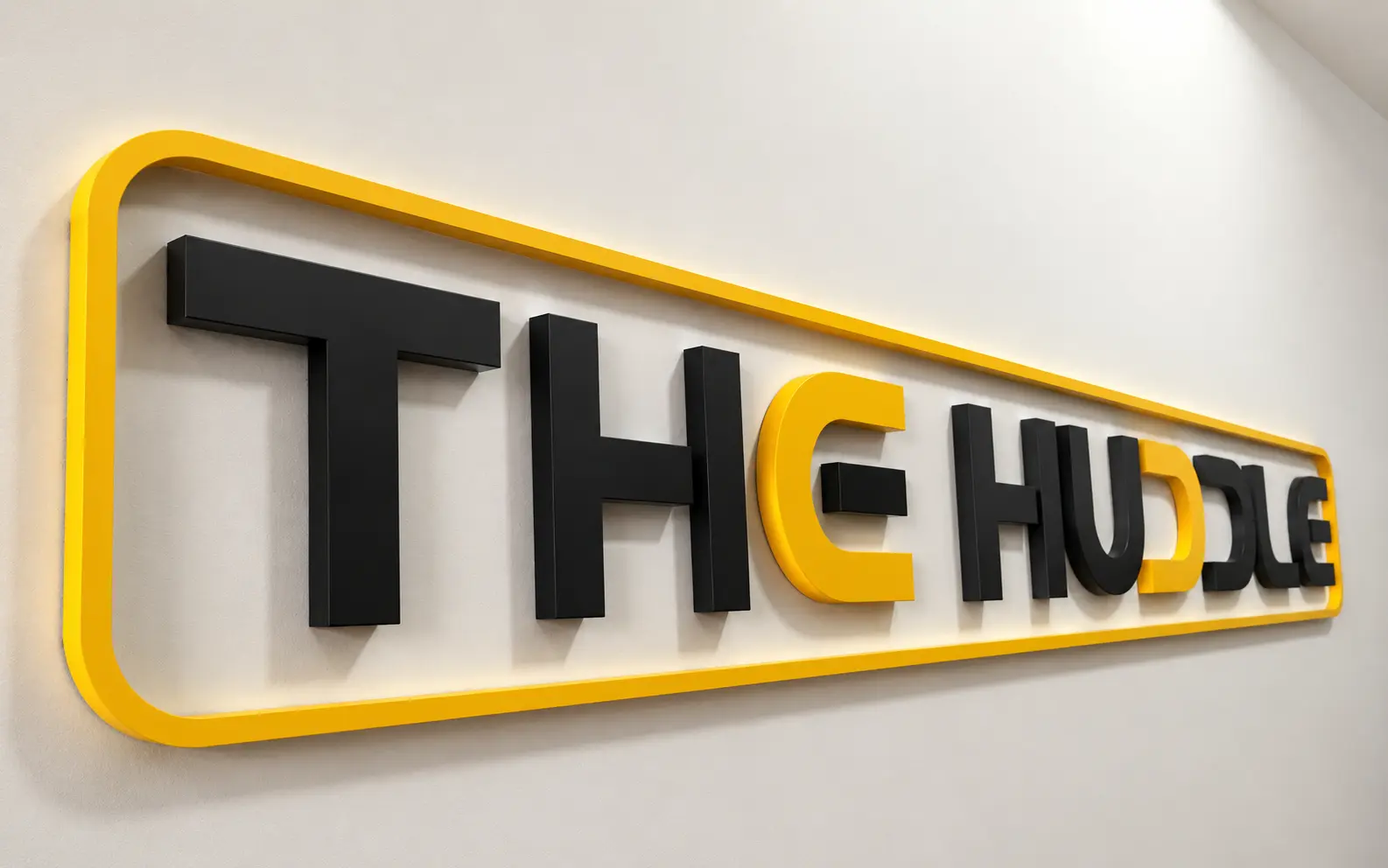 Office Signs — The Huddle, Mumbai