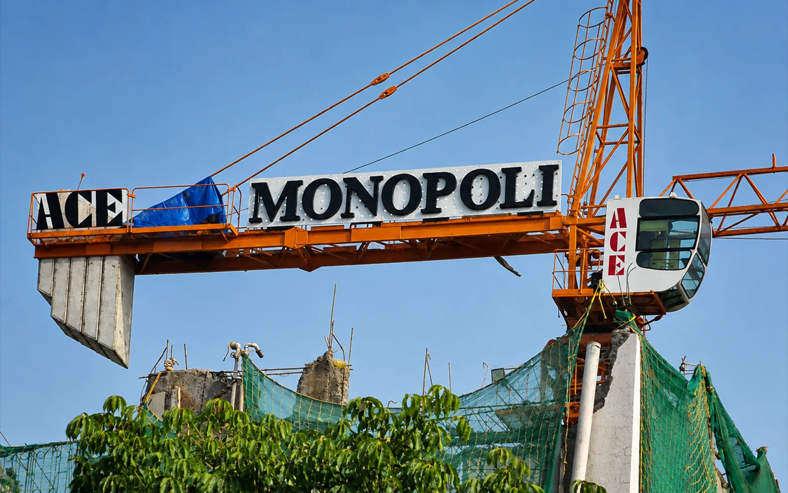 Crane Signs — Monopoli — ACE Tower Crane, Mumbai