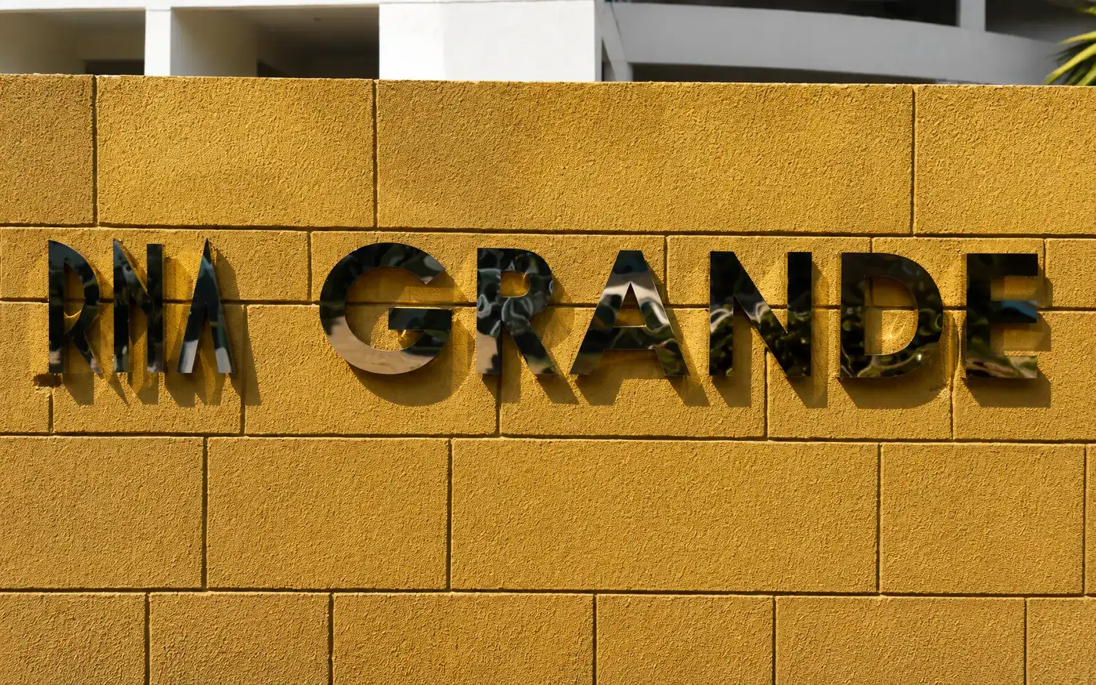 Metal 3D Channel Letters — RNA Grande, Mumbai