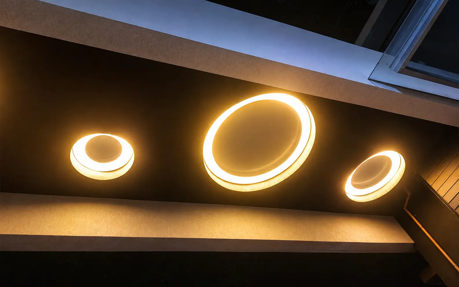 Custom Ceiling Lights — Exterior Soffit Lighting, Mumbai