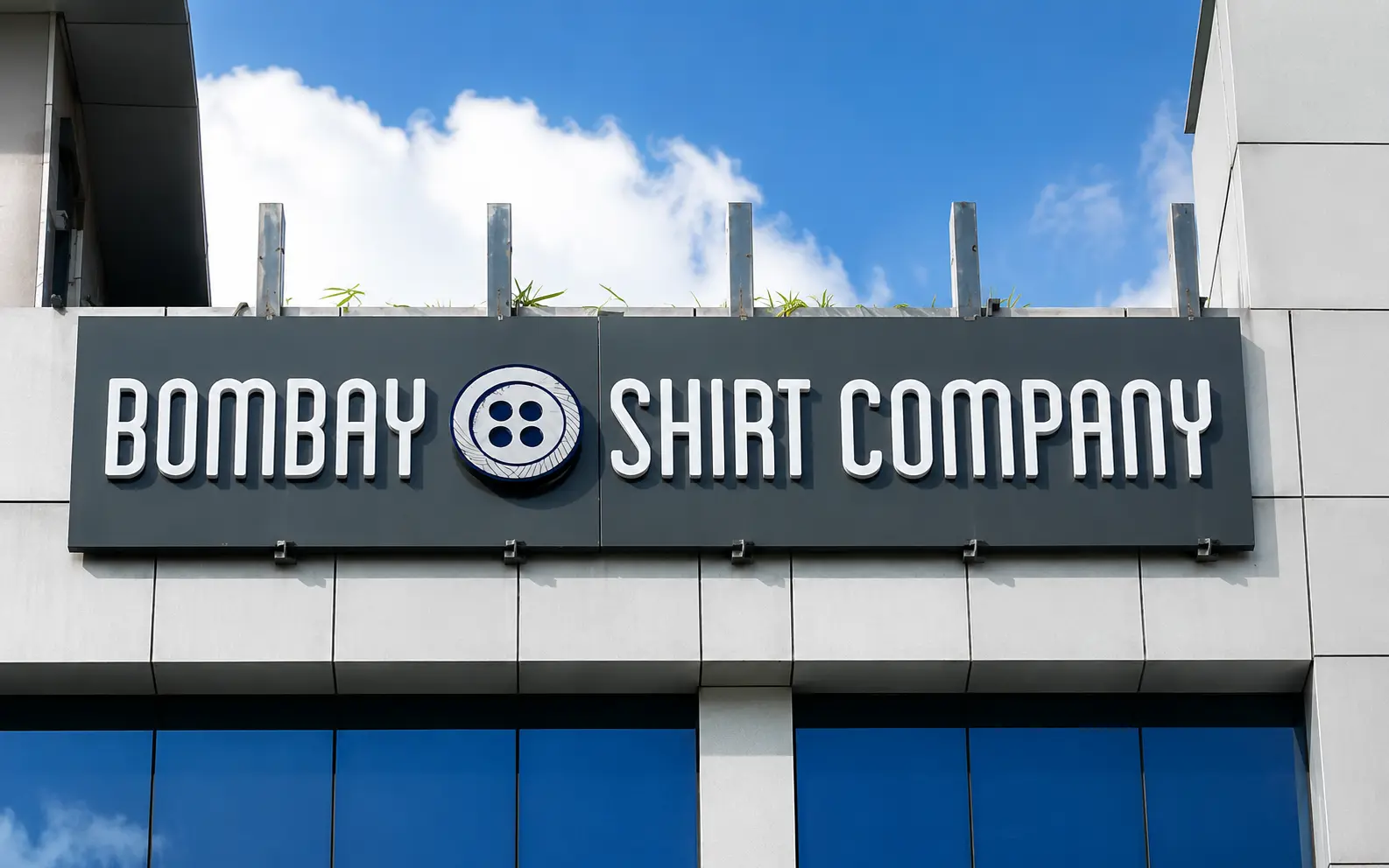 Acrylic 3D Channel Letters — Bombay Shirt Company, Mumbai