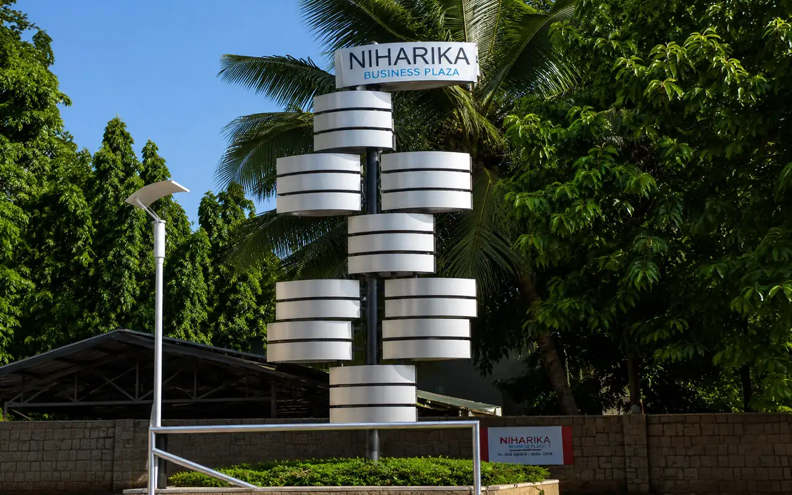 Pylons — Niharika Business Plaza, Mumbai