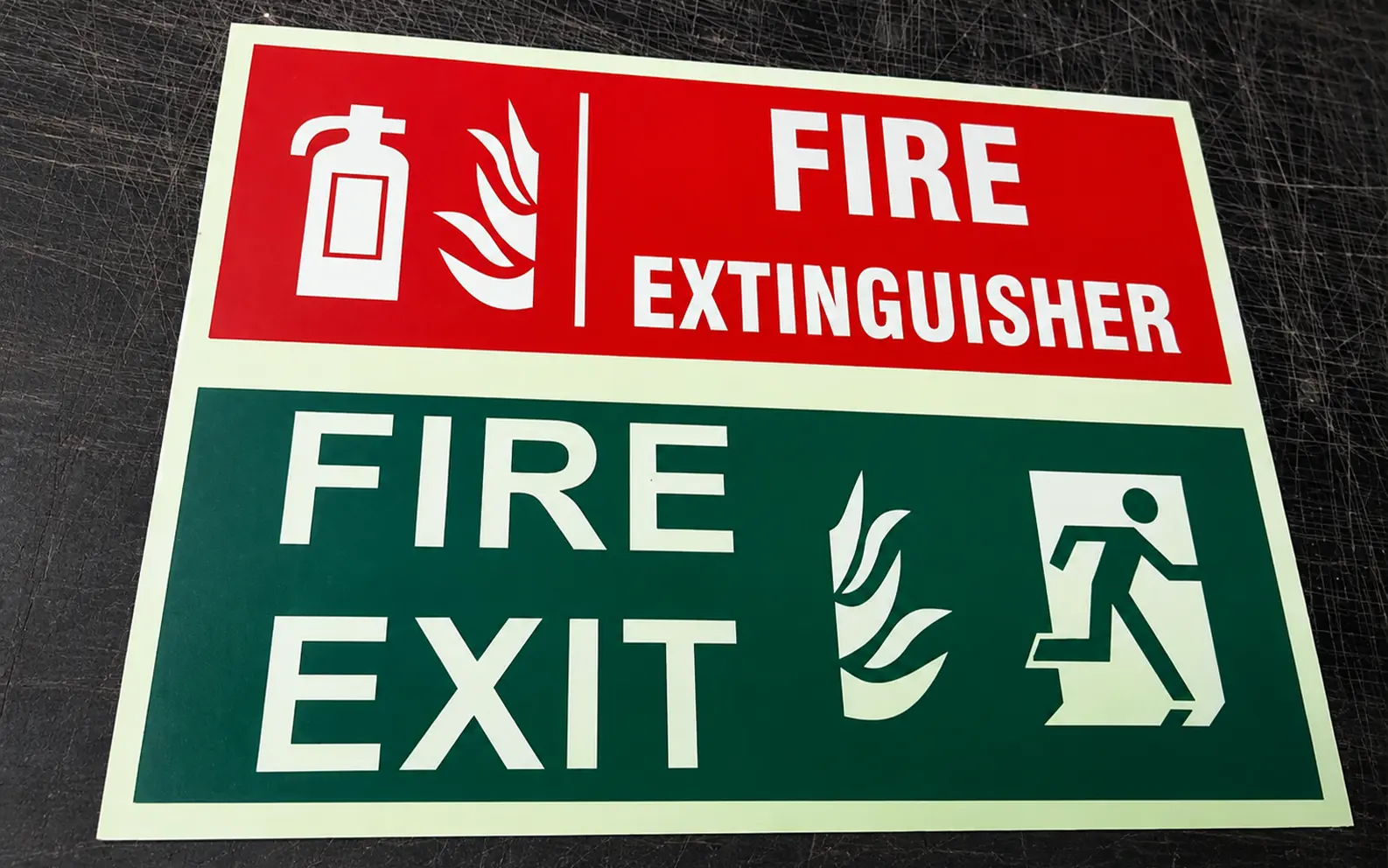 Safety & Utility Signage — Fire Extinguisher & Fire Exit Panels, Mumbai